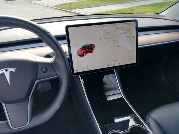 Tesla Innenraum