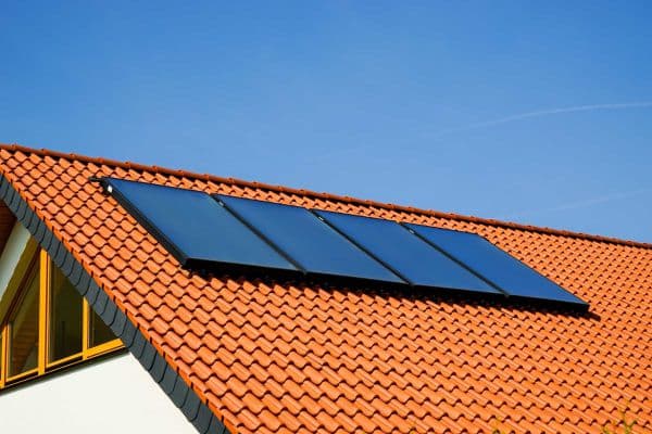 Solarthermie-Dach