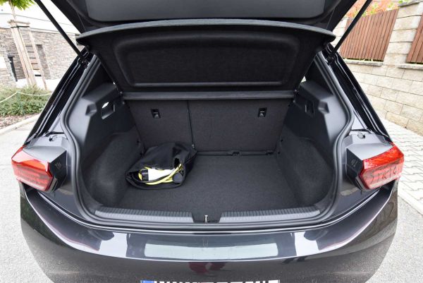Kofferraum eines Elektroautos