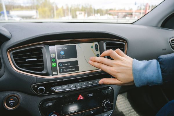Apple CarPlay in einem Hyundai Ioniq