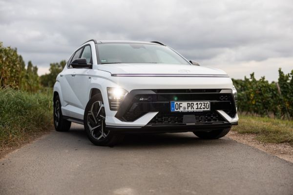 Frontansicht des Hyundai Kona.