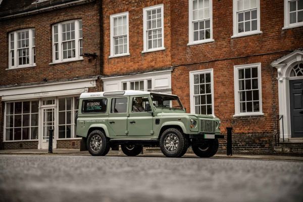 Land ROver Defender mit E-Antrieb